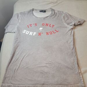 Dsquared2 Gray T-shirt Surf N Roll Size XL